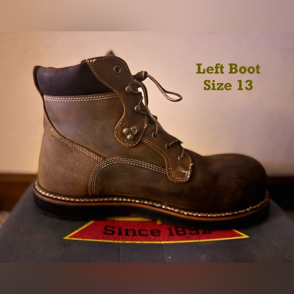 NEW Thorogood Waterproof Composite Toe Men’s Work Boots- Diff Sizes! L 13 / R 12 - Picture 11 of 16